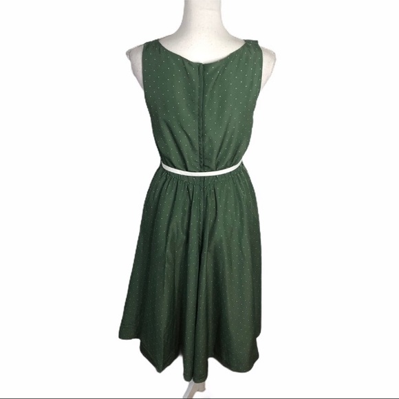 ModCloth Myrtlewood Very Sage Advice Dress Medium - Picture 7 of 15